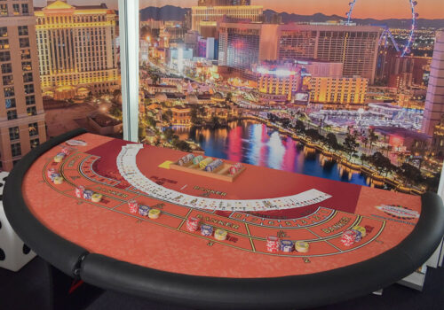 Baccara Spieltisch | Mobiles Deluxe Casino Zum Mieten