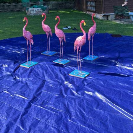 Flamingo Ringo | Mobiler Deluxe Spielpark Events4Rent