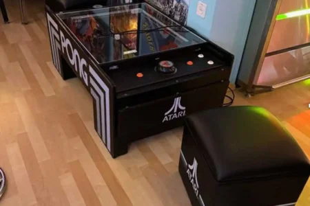 Atari Pong Tisch | Deluxe Spiele Events4Rent