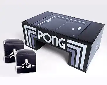Atari Pong Tisch | Deluxe Spiele Events4Rent