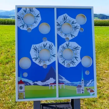 Double Cornhole | Deluxe Spiele Events4Rent