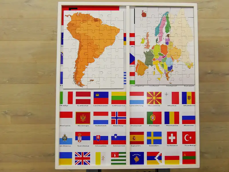 Euro Puzzle | Deluxe Spiele Events4Rent