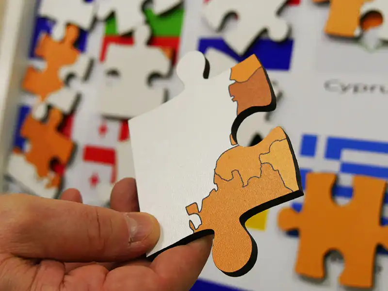 Euro Puzzle | Deluxe Spiele Events4Rent