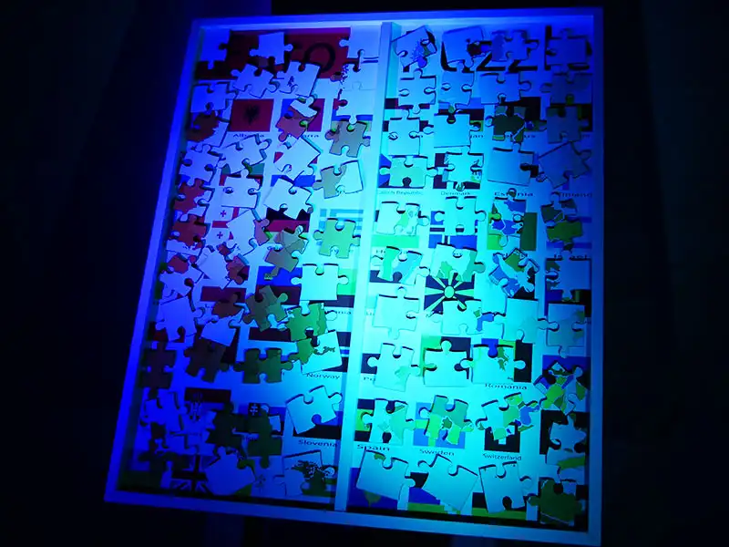 Euro Puzzle | Deluxe Spiele Events4Rent