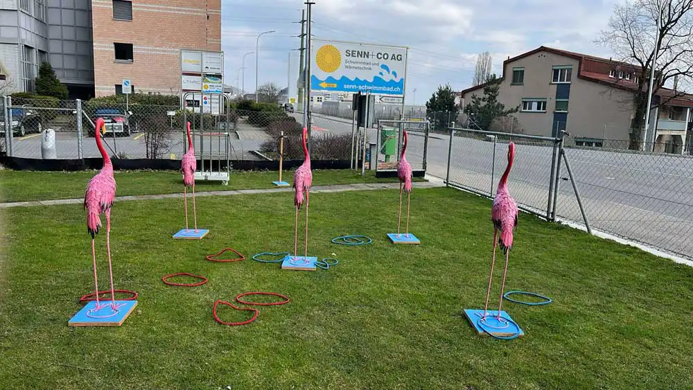 Flamingo Ringo | Deluxe Spiele Events4Rent