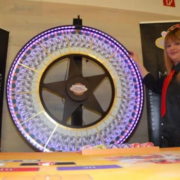 Vegas LED-Glücksrad | Event-Casino Events4Rent 
