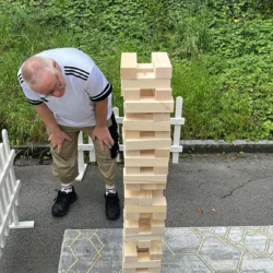 Jenga XXL und XXXL | Deluxe Spiele Events4Rent