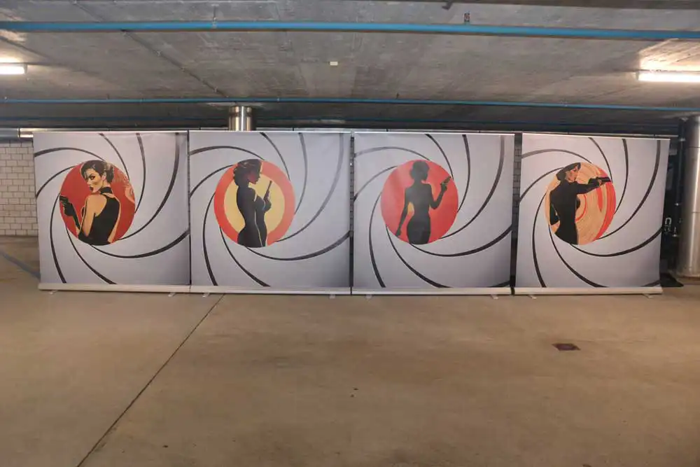 Maxi RollUp James Bond | Eventdekoration Sortiment Events4Rent
