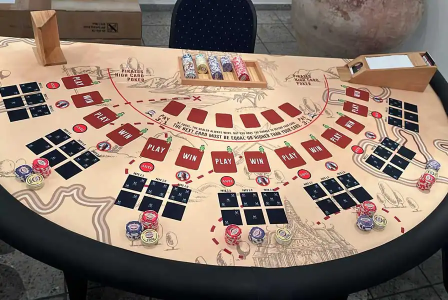 Pirates High Card Poker | Event-Casino Deluxe Line Events4Rent