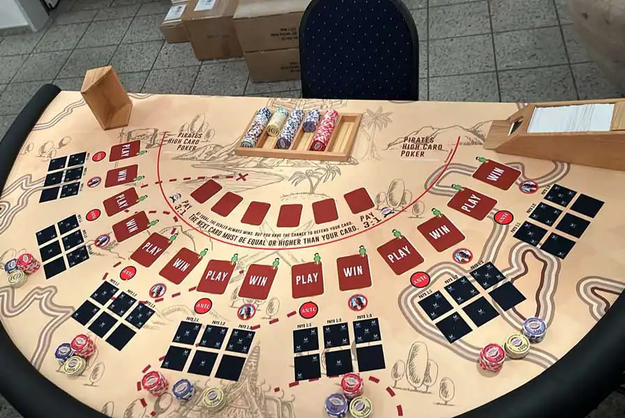 Pirates High Card Poker | Event-Casino Deluxe Line Events4Rent