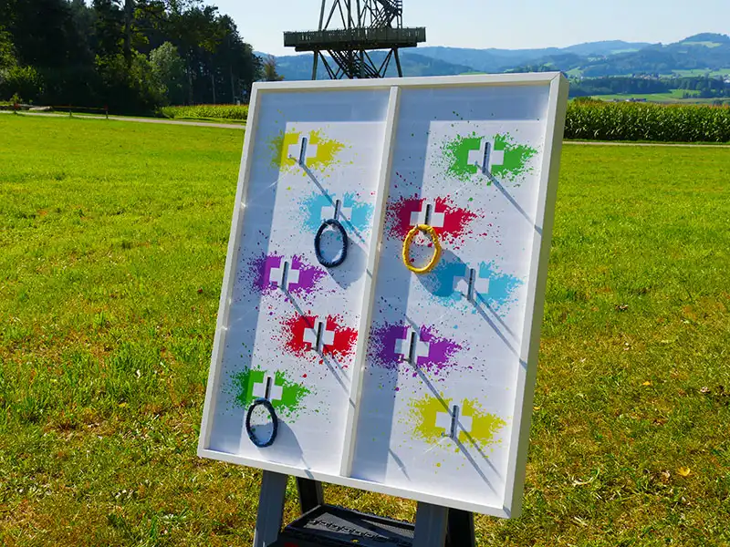 Swiss Rings | Deluxe Spiele Events4Rent