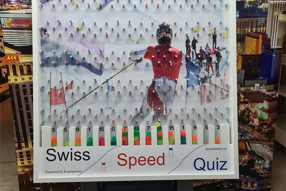 Swiss Speed Quiz | Deluxe Spiele Events4Rent