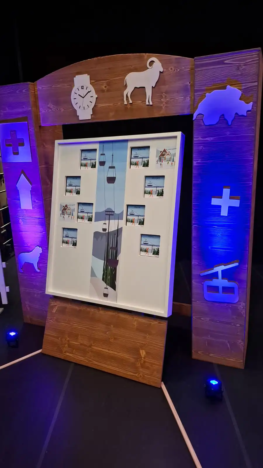 Themenkulisse Switzerland | Deluxe Spiele Events4Rent