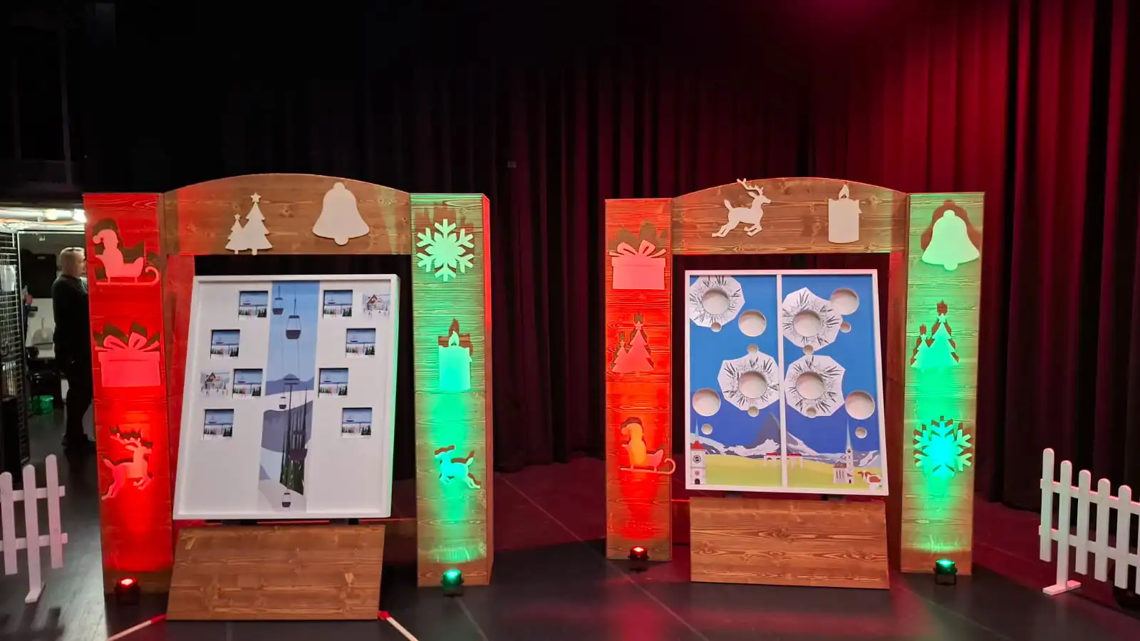 Themenkulisse Weihnachten | Deluxe Spiele Events4Rent