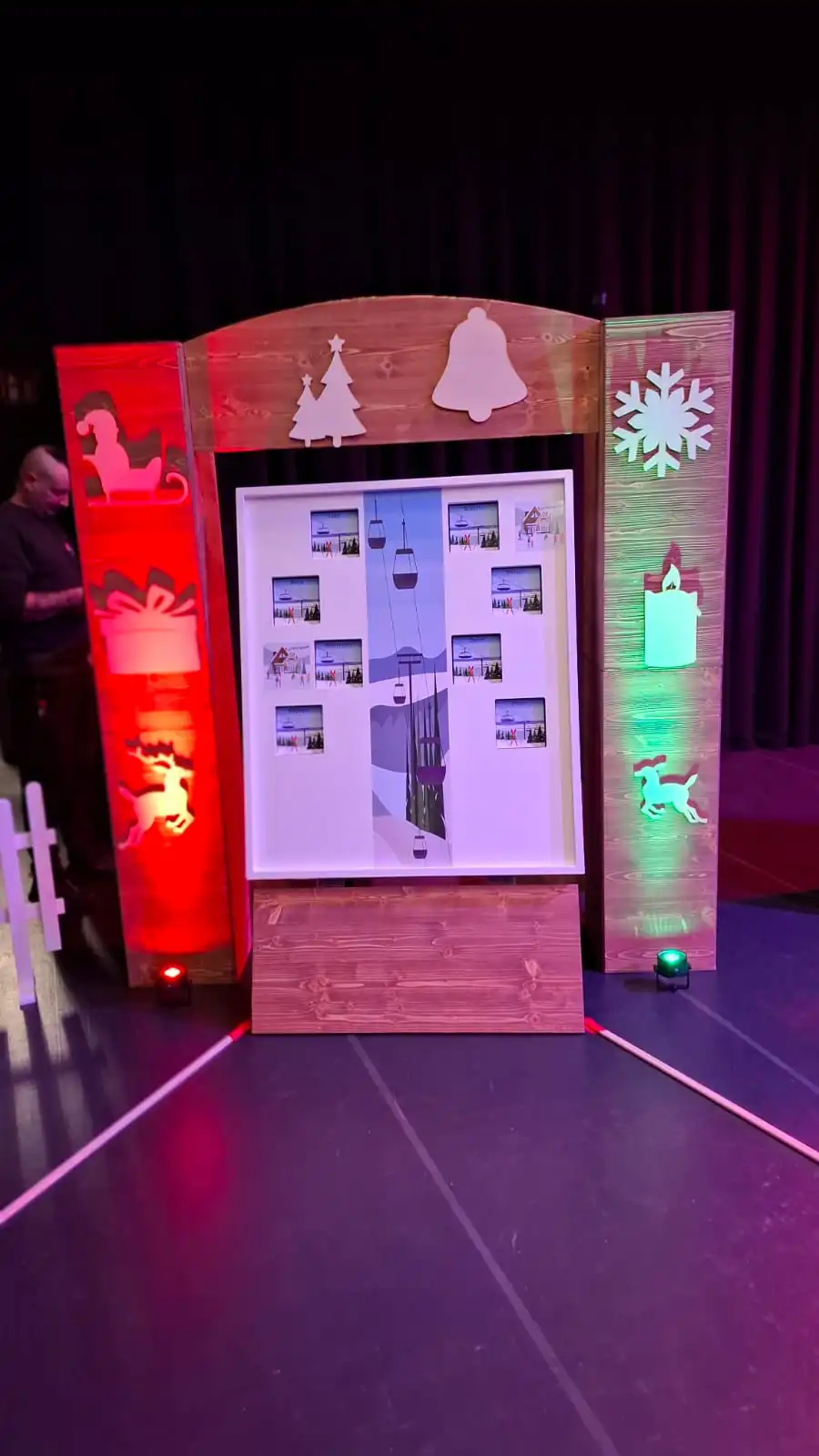 Themenkulisse Weihnachten | Deluxe Spiele Events4Rent