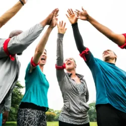 Teambuilding Spiele | Events4Rent Mobiler Deluxe Spielpark