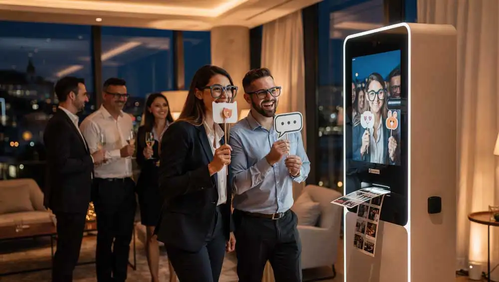 Fotobox für Firmenevent mieten | Events4Rent